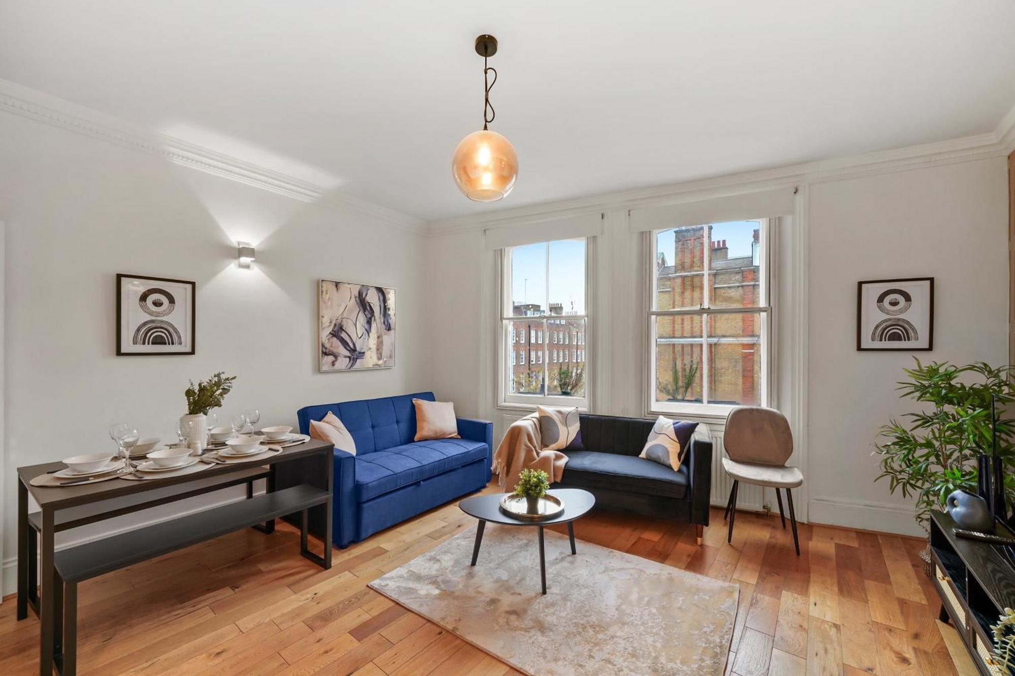 Delightful Flat In London - Sleeps 6 Apartment Bagian luar foto