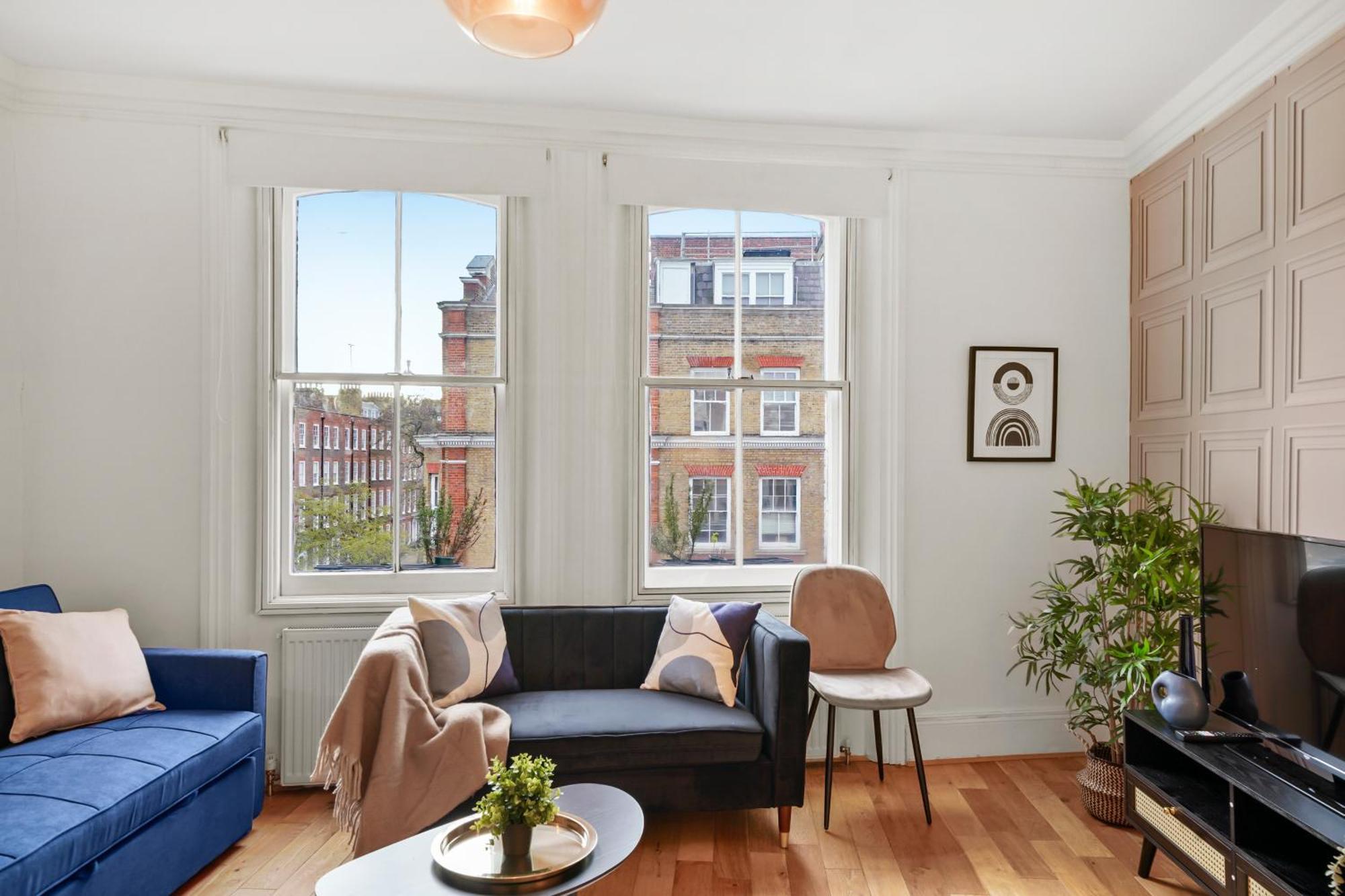 Delightful Flat In London - Sleeps 6 Apartment Bagian luar foto